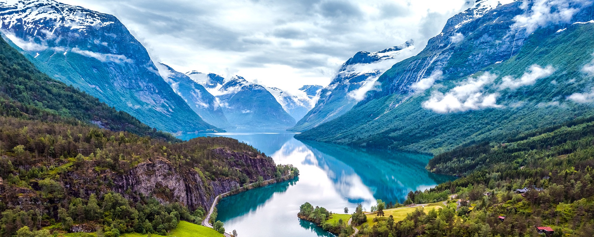 Vandring i Norge: de bästa stråken